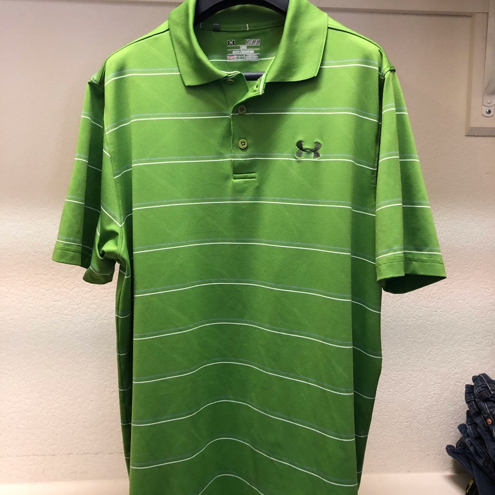 Under Armour geeen polo